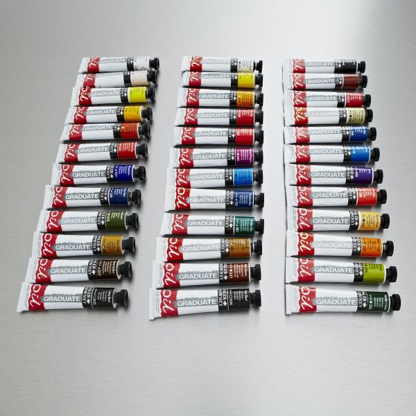 Daler Rowney Graduate Oil Paints Set Of 36 - 22ML - Image 2