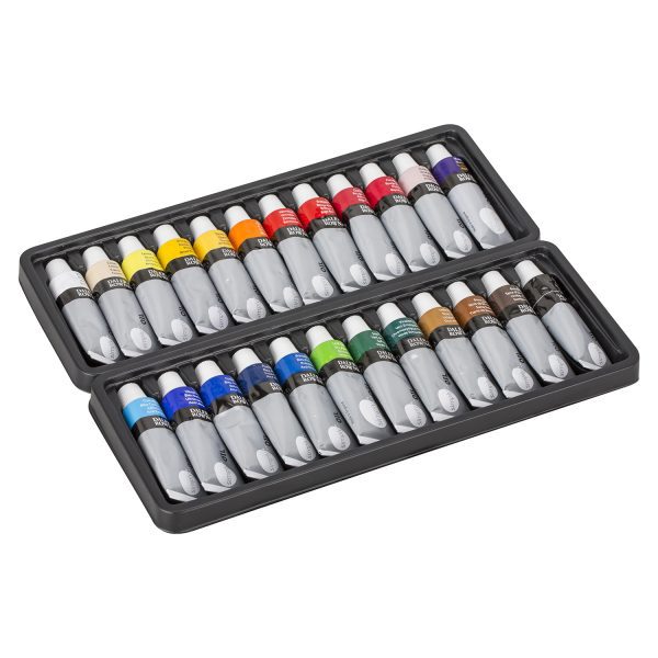 Daler Rowney Simply Oil Paint Set - 12ml Tubes - Image 3