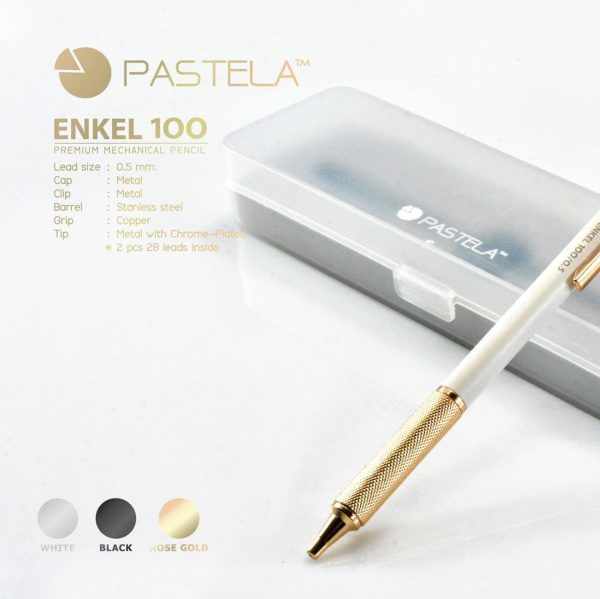 ST Pastela Mechanical Pencil Steel Body - 0.5mm - Image 3