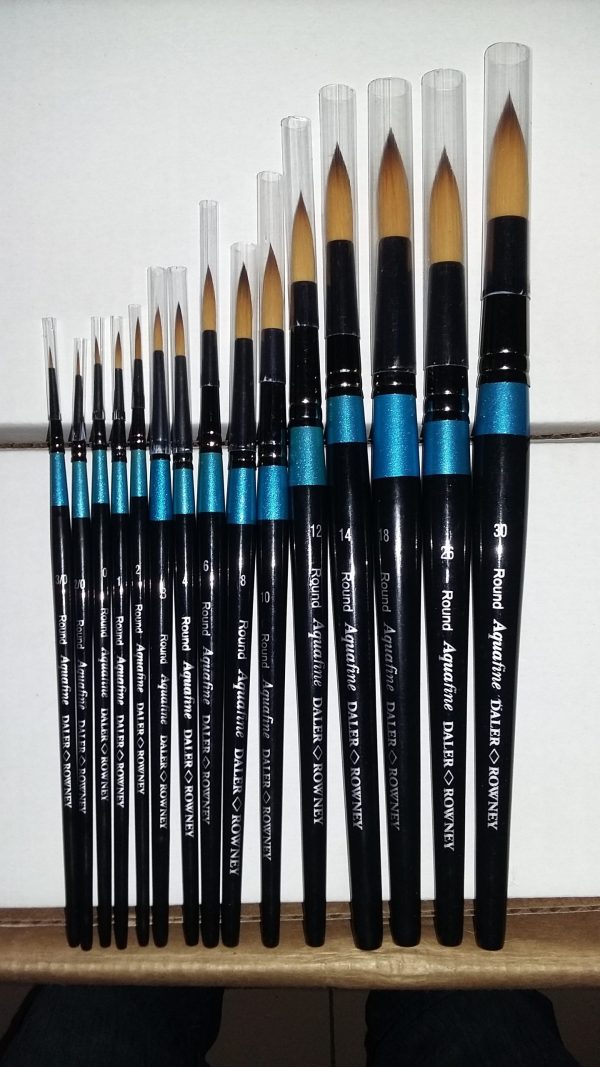 Daler Rowney Aquafine Af-85 Round Paint Brushes - Image 3