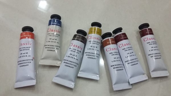 Classic Oil Colour Tubes In 38ml For Artists & Students. - Image 3