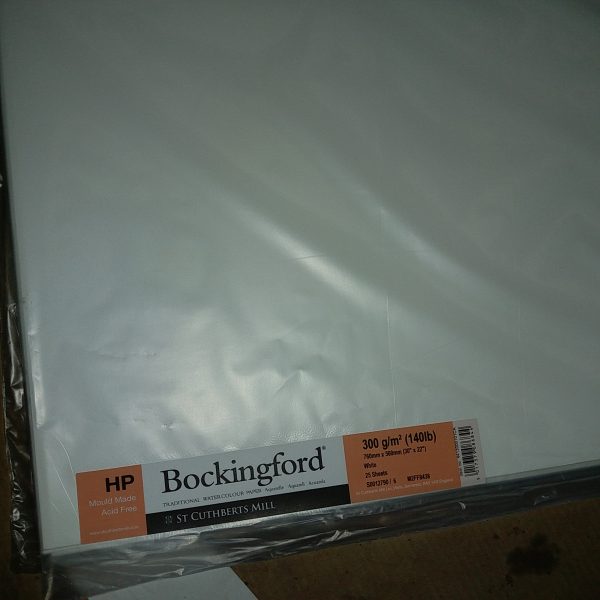 Bockingford Watercolor Paper In 300 Gsm - 22 x 30 Inch - Image 3