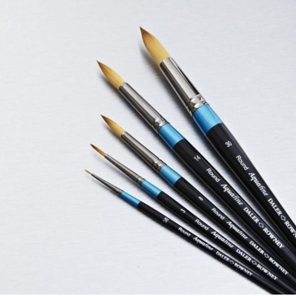 Daler Rowney Aquafine Af-85 Round Paint Brushes - Image 4