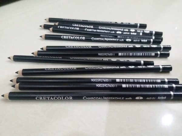 Charcoal Pencil Single Piece