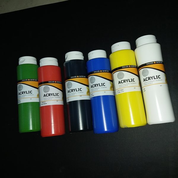 Daler Rowney Simply Acrylic Paint Jars In 750ml - Image 5