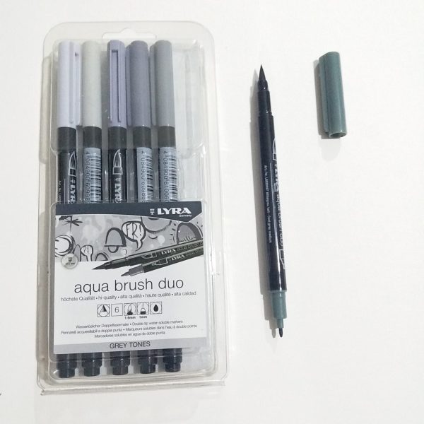 Gr Lyra Aqua Brush Duo Markers