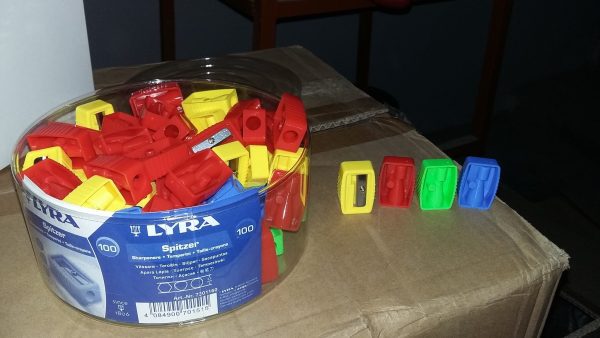 LYRA high quality sharpeners in neon colors with german blade - Image 2