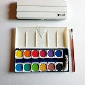 Watercolor Cake Set