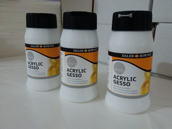 Daler Rowney Simply Gesso Primer 500ml - Image 2