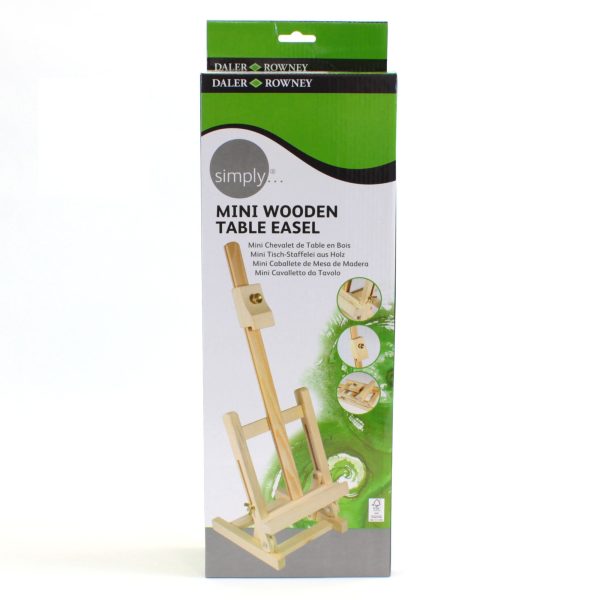 Daler Rowney Simply Mini Wooden Table Easel - 12 Inches - Image 2