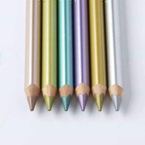 Metallic Color Pencils Set