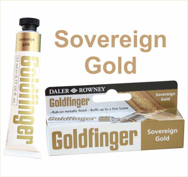 Daler Rowney Goldfinger Decorative Metallic Paste 22ml - Image 6