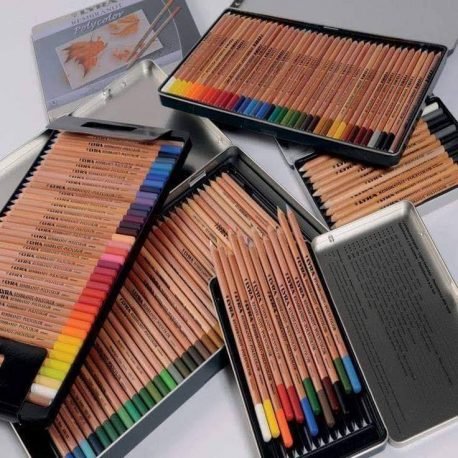 LYRA Rembrandt Polycolor Colored Pencils - 106 Piece Wooden Box Set With 78 Colors & Sketching Pencils