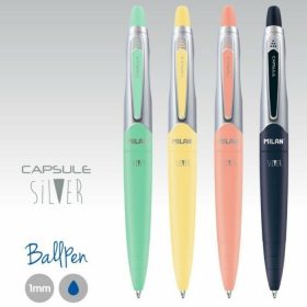 ballpen-milan-capsule-silver
