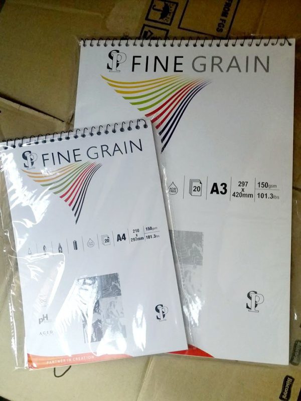 SP Fine Grain Sketch Pad In A3 & A4 Sizes - Image 2