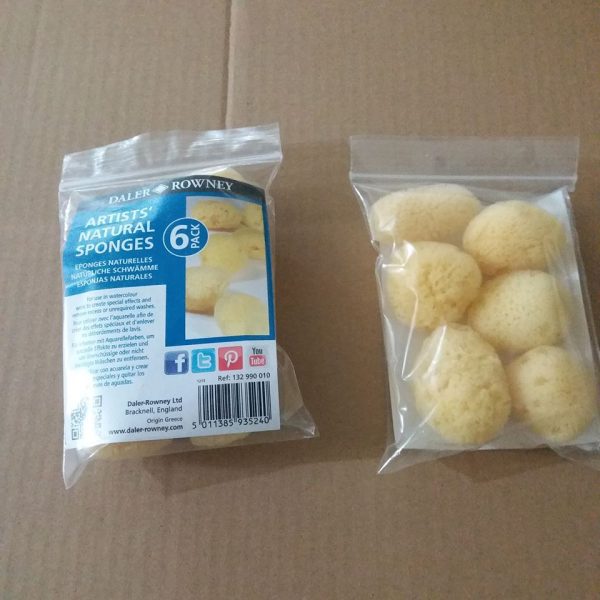 Natural Sponge For Watercolors