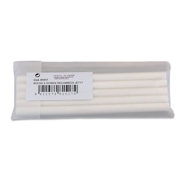 Milan Spare Jet Eraser Pack Of 5