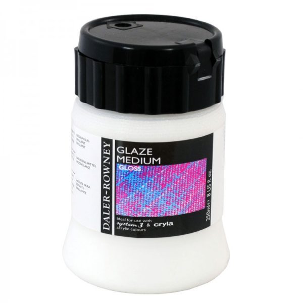 Daler Rowney Acrylic Glaze Medium Gloss & Matt 250ml