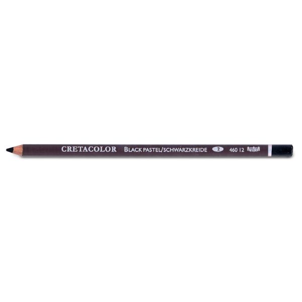 Cretacolor Extra Dark Black Pastel Pencil Single Piece - Image 2