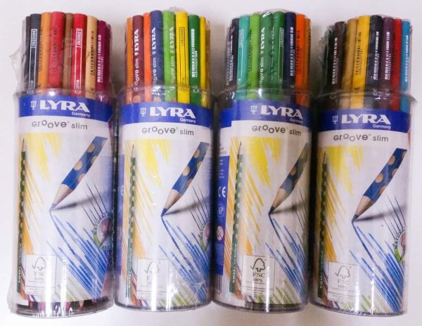 Groove Slim Color Pencils Pot