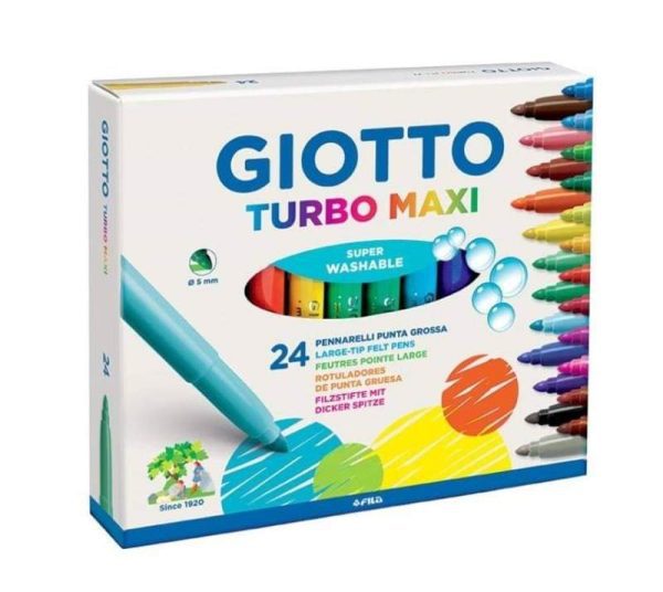 Giotto Turbo Maxi Color Markers Set - Image 4