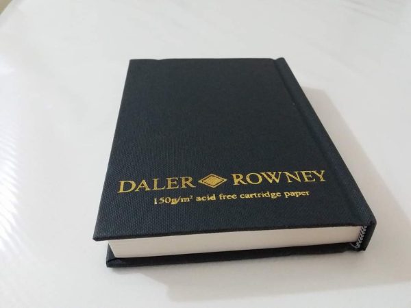 Daler Rowney Ebony Hard Back Sketchbook Artist Quality - Image 2