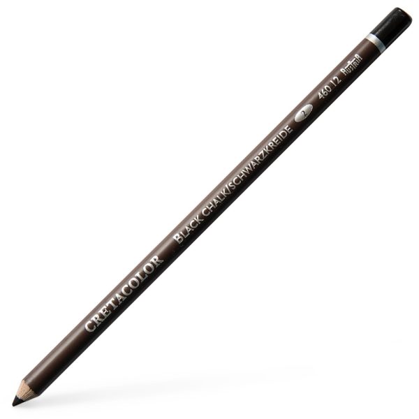 Cretacolor Extra Dark Black Pastel Pencil Single Piece