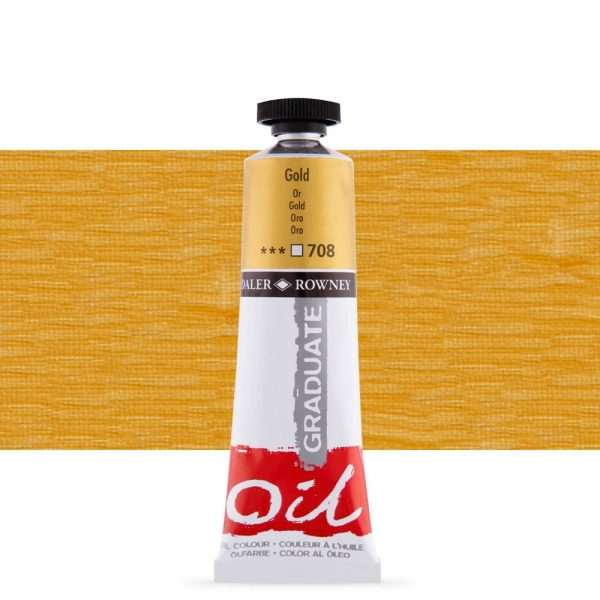 Graduate Metallic Oil Paint Tubes