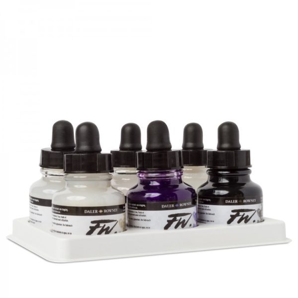 Shimmering Acrylic Inks