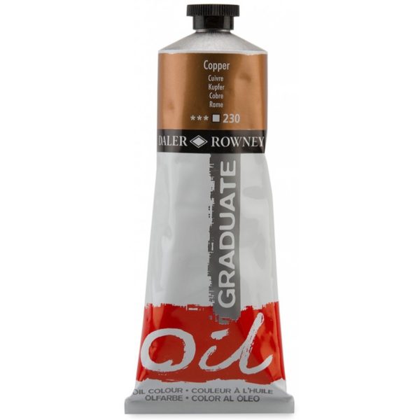 Graduate Metallic Oil Paint Tubes