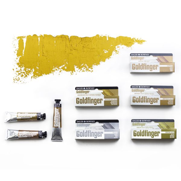 Daler Rowney Goldfinger Decorative Metallic Paste 22ml