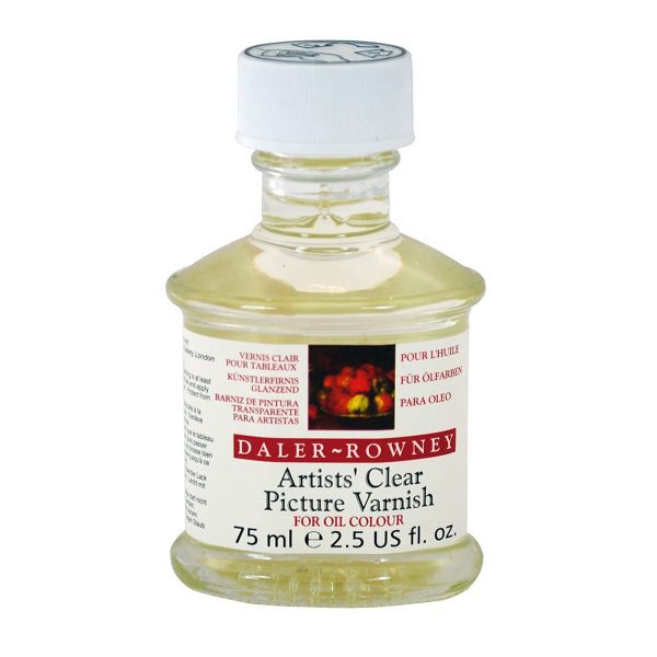 Daler Rowney Artist Clear Picture Varnish 75ml - For Oil Paints & Acrylic