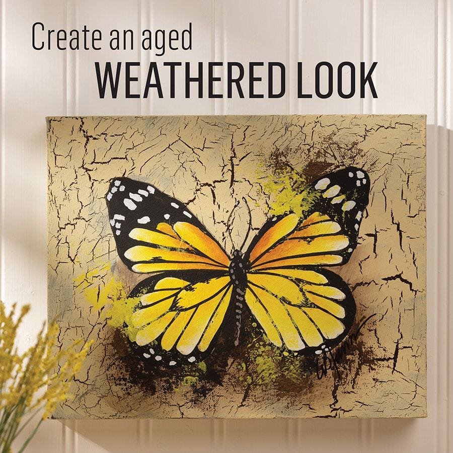 Folk Art Crackle Medium 118ml For Cracking Acrylic Paint - Image 5