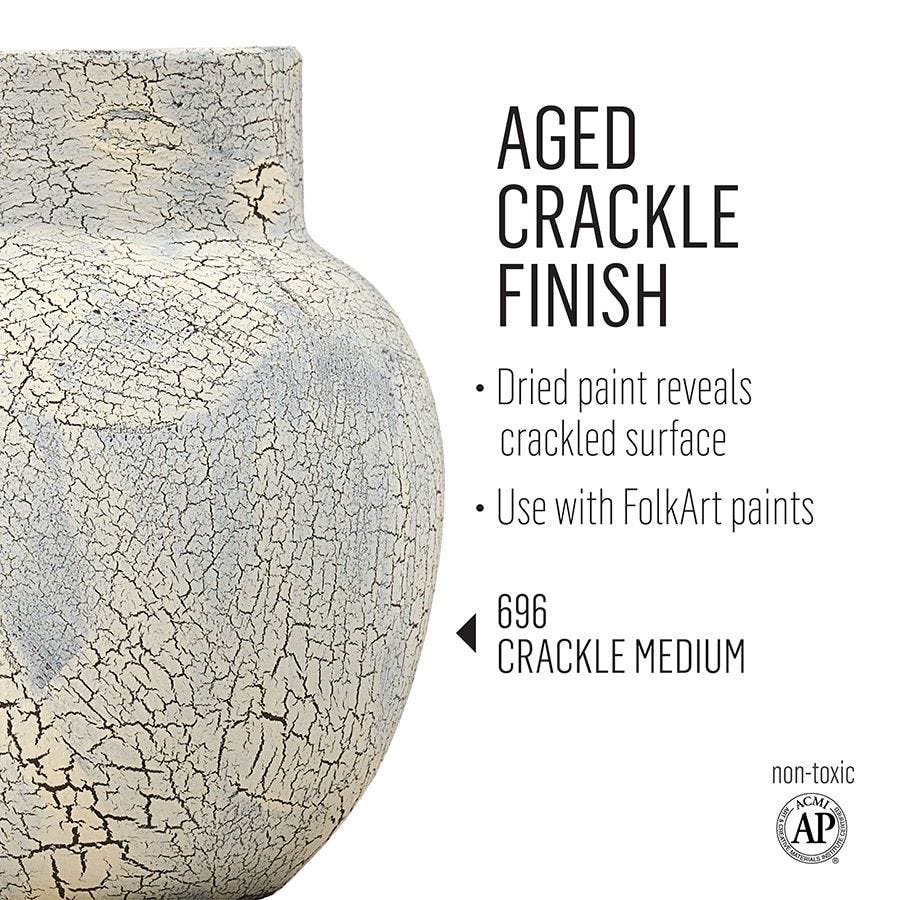 Folk Art Crackle Medium 118ml For Cracking Acrylic Paint - Image 2