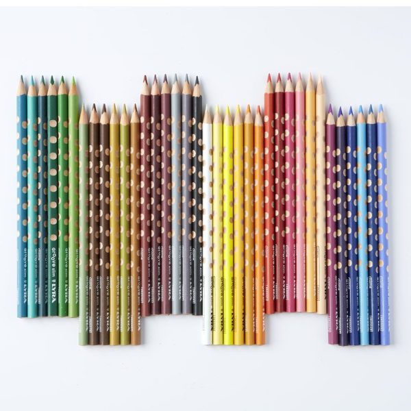 Groove Slim Color Pencils Pot