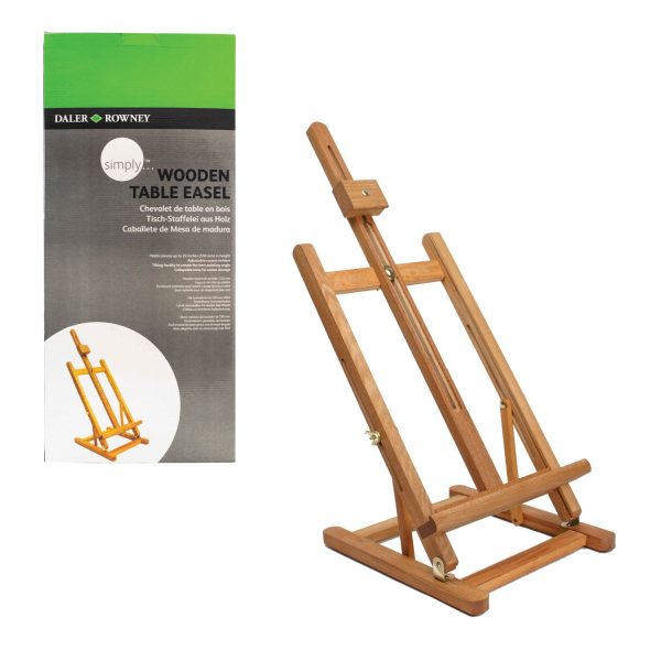 Wooden Box Easel