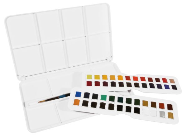 Daler Rowney Aquafine Watercolour Studio Set of 48 - Image 3