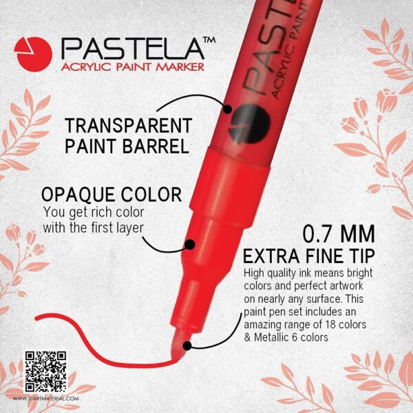 Acrylic paint marker