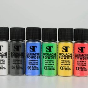 Gouache powder basic colors