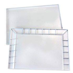 Plastic palette for painting