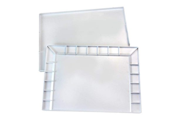 Plastic palette for painting