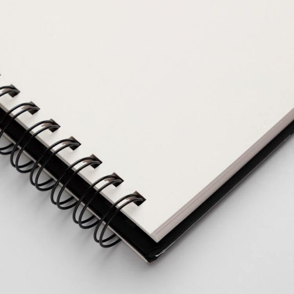 Daler Rowney Ebony Hard Back Spiral Sketchbook In Artist Quality - Image 3