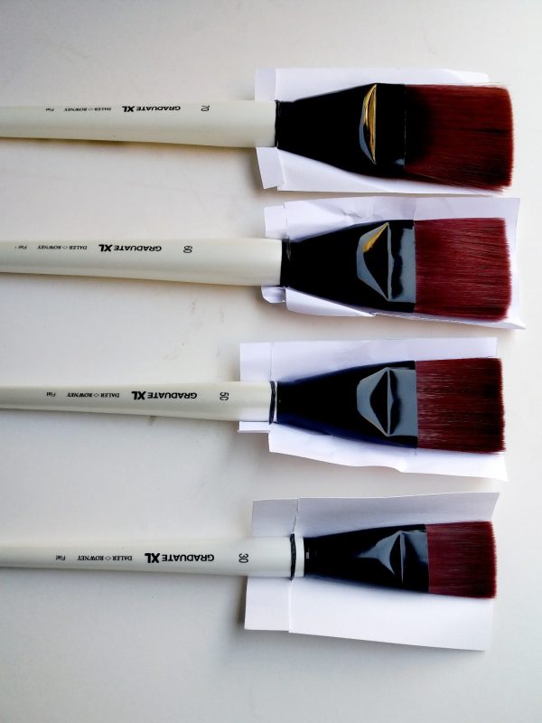 Daler Rowney Graduate XL Brushes Flat Tip - Image 2