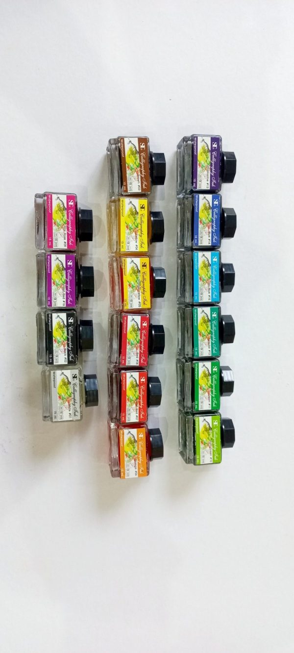 ST Waterproof Calligraphy Inks In 16 Colors - 15ml - Image 4