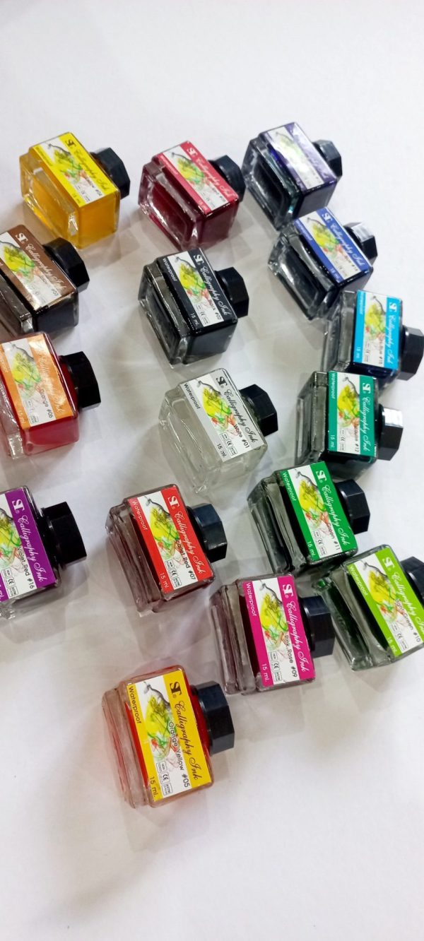 ST Waterproof Calligraphy Inks In 16 Colors - 15ml - Image 3