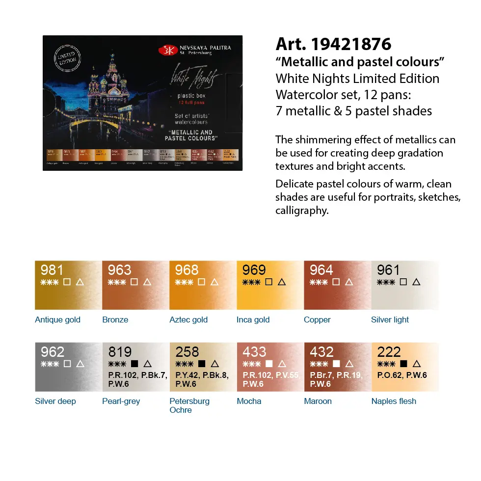 Colour chart