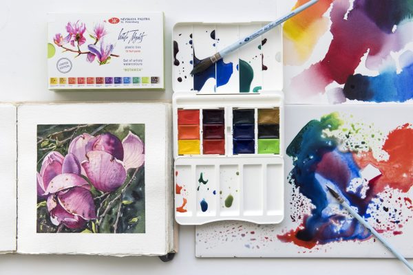 White Nights Botanica Watercolor Set Of 12 Full Pans - Image 3