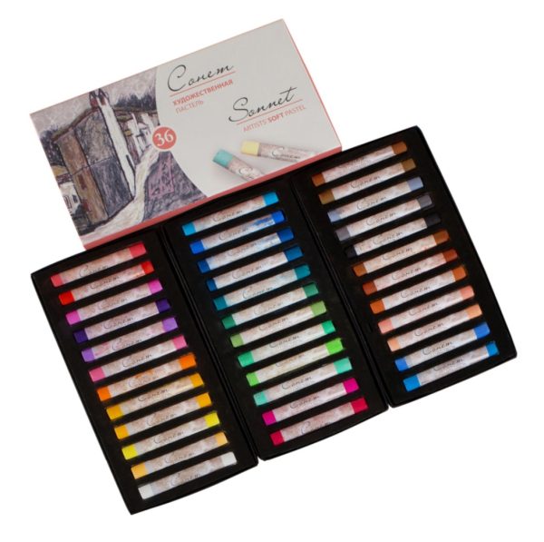 Sonnet Soft Pastels In Set Of 12, 24, 36 & 48 Pcs - Image 5