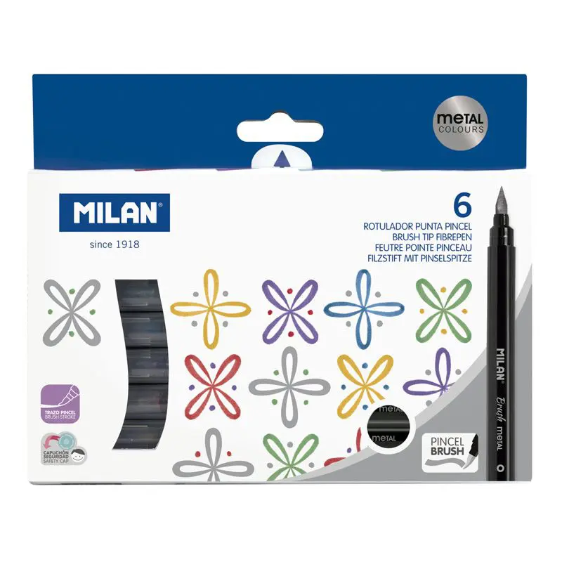 Paint Brush Markers