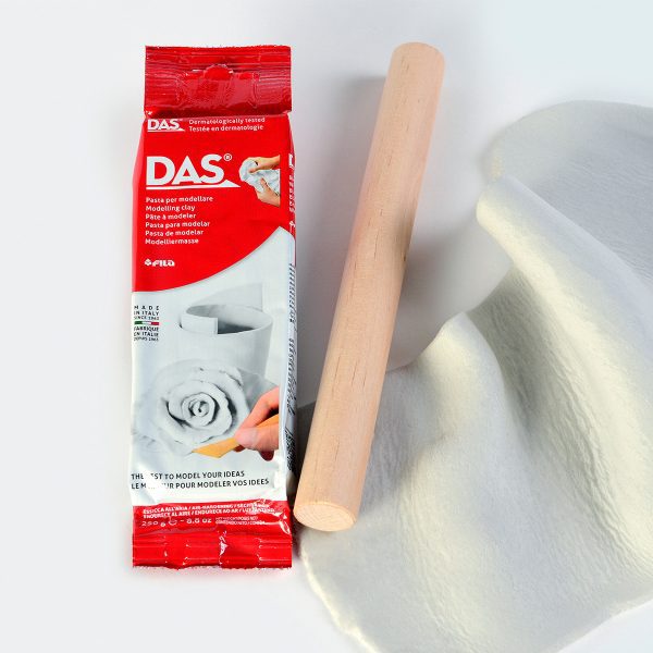 DAS Air Dry Clay White 250g - Image 3